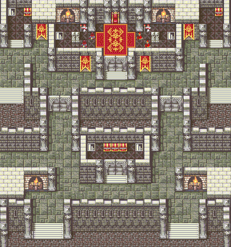 Throne room reinforcements (open the throne room door)
